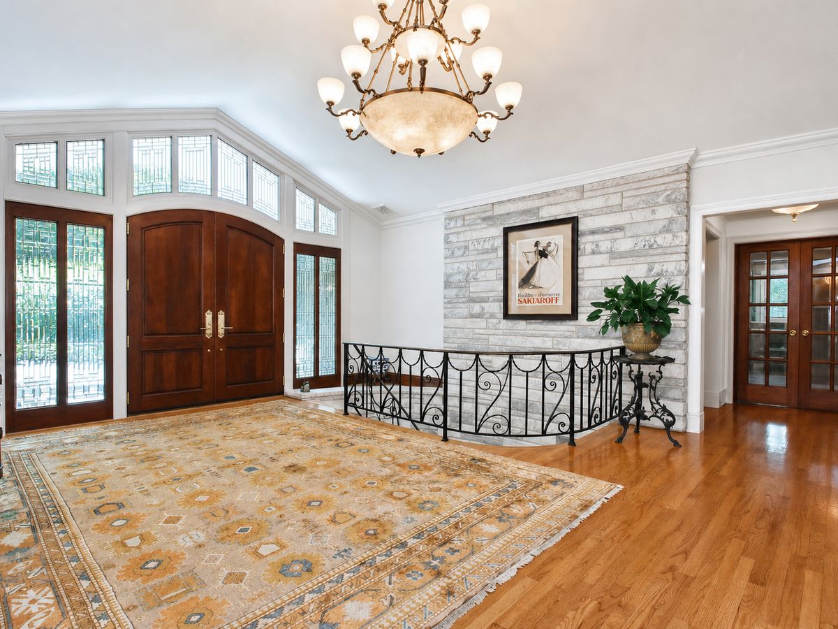 Foyer and staircase