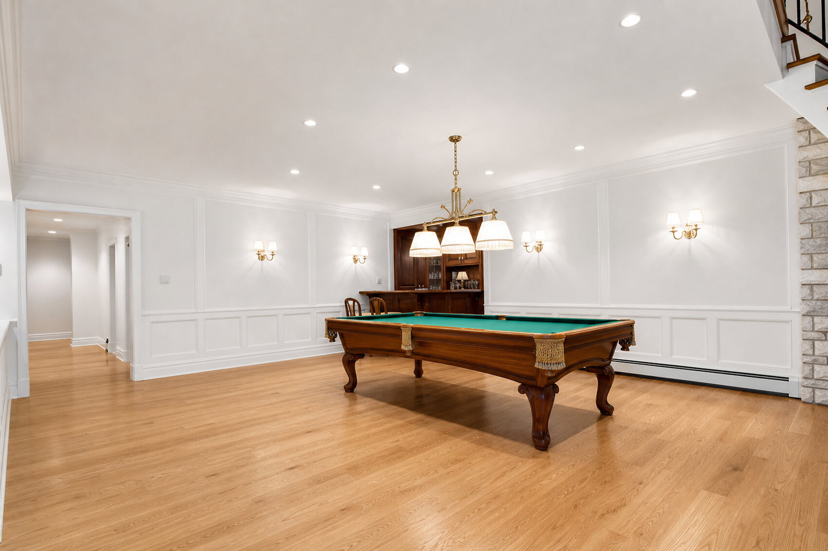 Billiards room